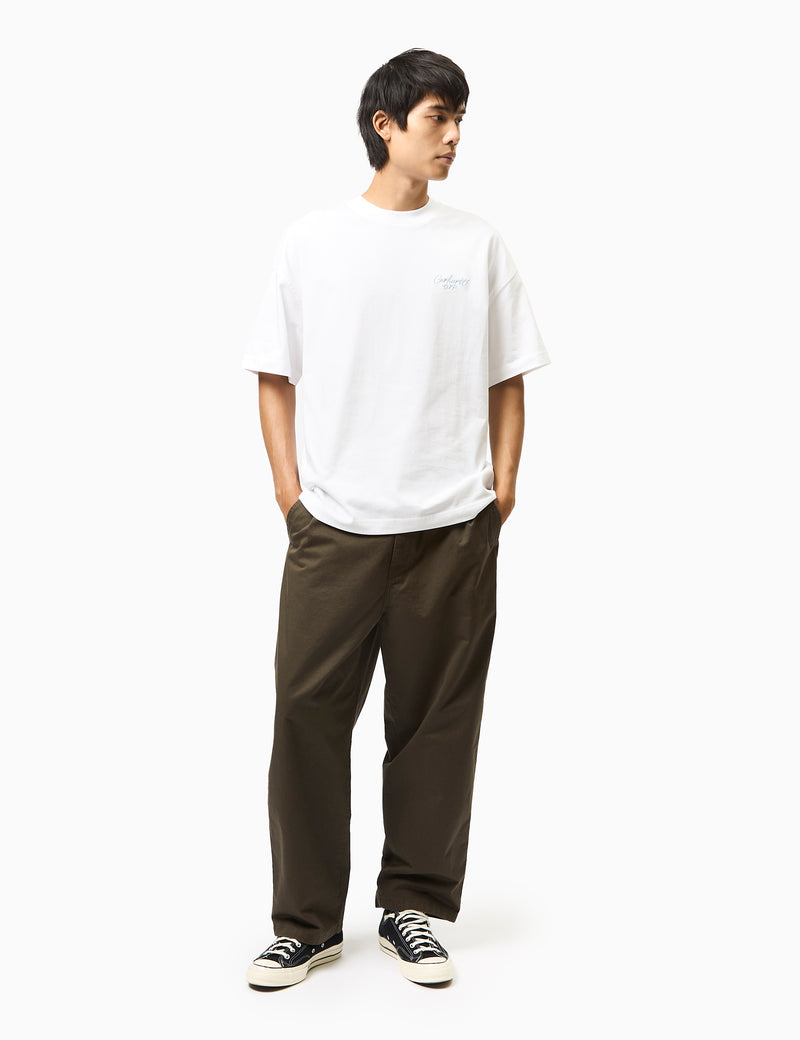 Carhartt WIP Merrick Pant - Mirage Grey/Brown