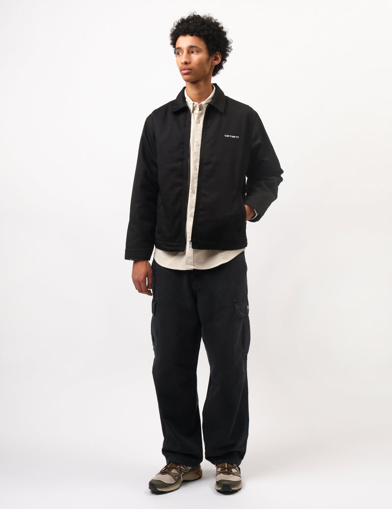 Carhartt WIP Module Script Jacket - Black/White