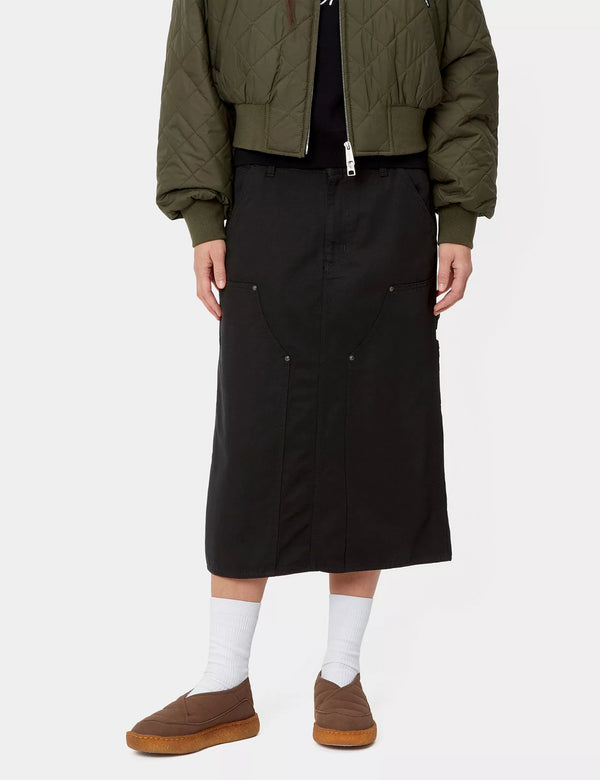 Carhartt WIP Women's Double Knee Skirt - Black