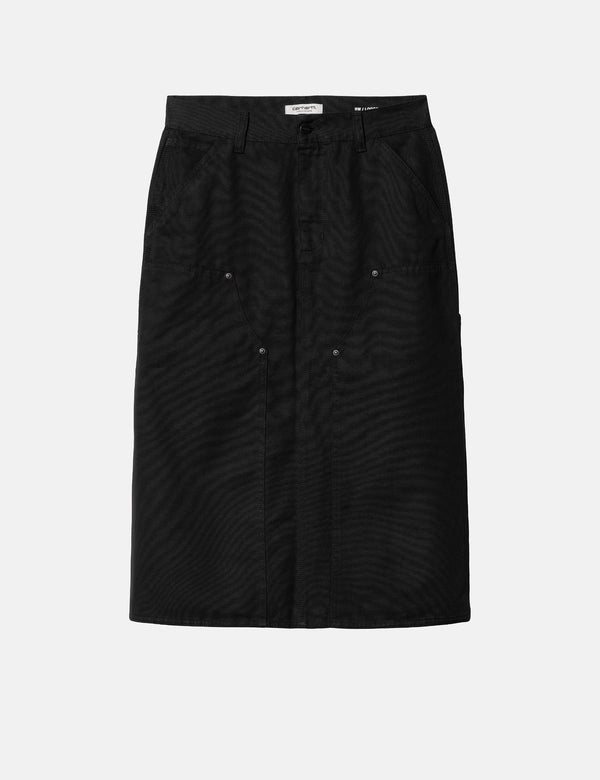 Carhartt WIP Women's Double Knee Skirt - Black