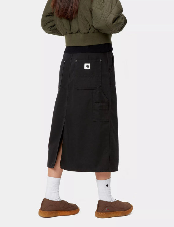 Carhartt WIP Women's Double Knee Skirt - Black