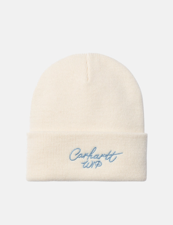 Carhartt WIP Signature Beanie Hat - Natural