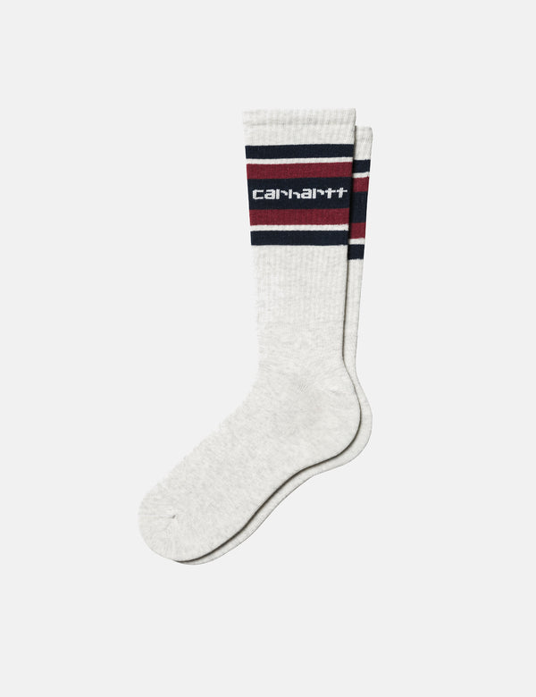 Carhartt WIP Connors Socks - Ash Heather Grey