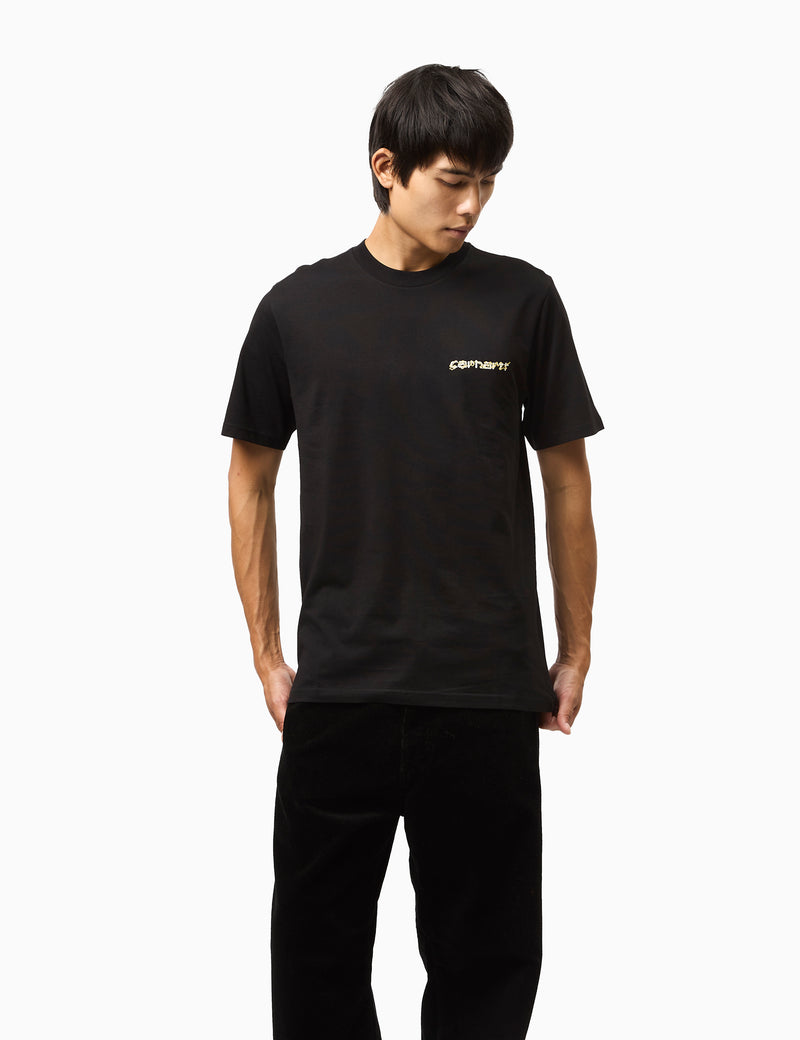 Carhartt WIP Noodle Soup T-Shirt (Regular) - Black