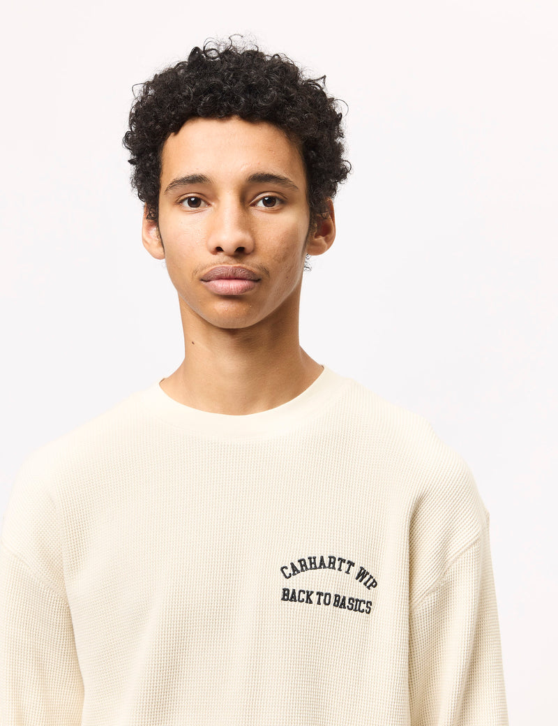 Carhartt WIP Basics Script T-Shirt (Loose) - Natural