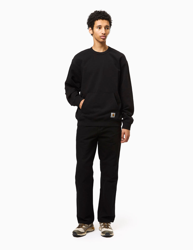 Carhartt WIP Billy Sweatshirt Balloon Fit Black Urban Excess. URBAN EXCESS