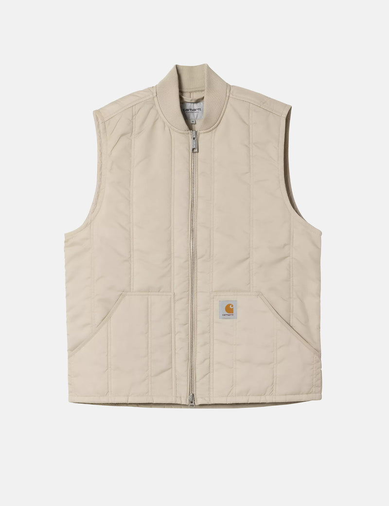 Carhartt WIP Lachlan Vest Liner - Fleur De Sel Beige