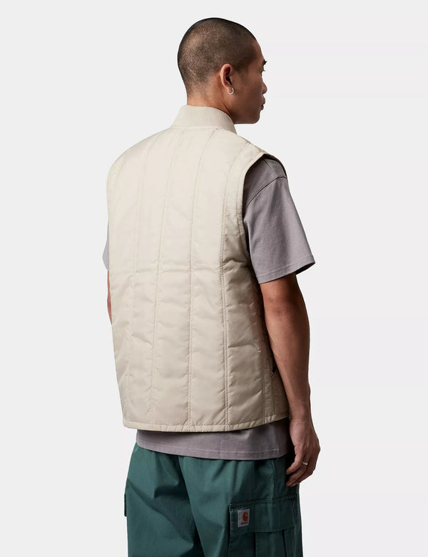 Carhartt WIP Lachlan Vest Liner - Fleur De Sel Beige