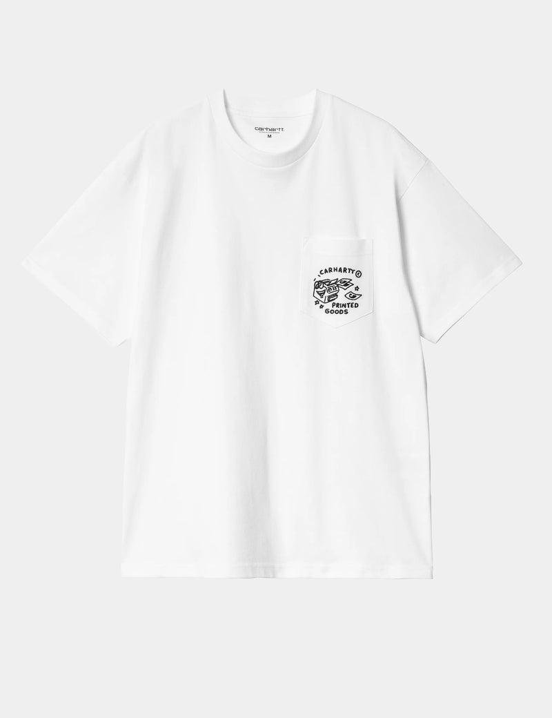 Carhartt WIP Fragments Pocket T-Shirt - White