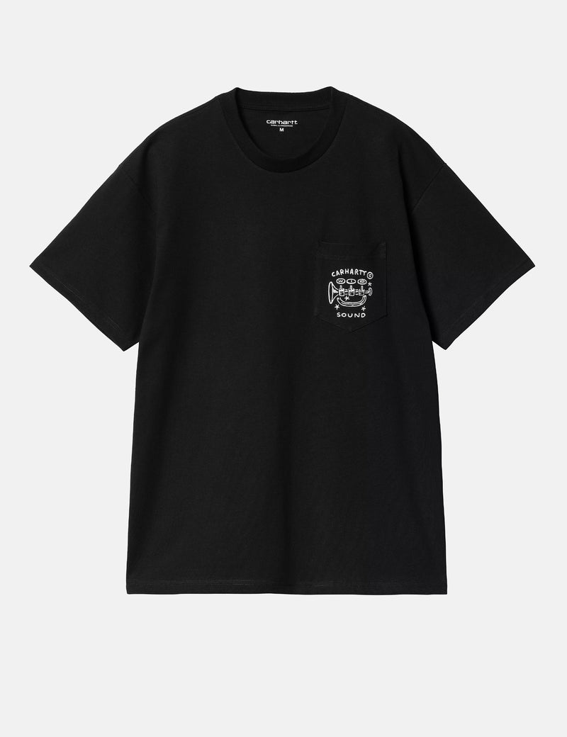 Carhartt WIP Fragments Pocket T-Shirt - Black