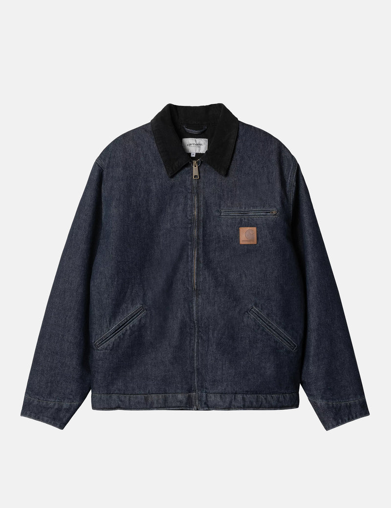 Carhartt WIP OG Detroit Jacket - Blue Rinsed