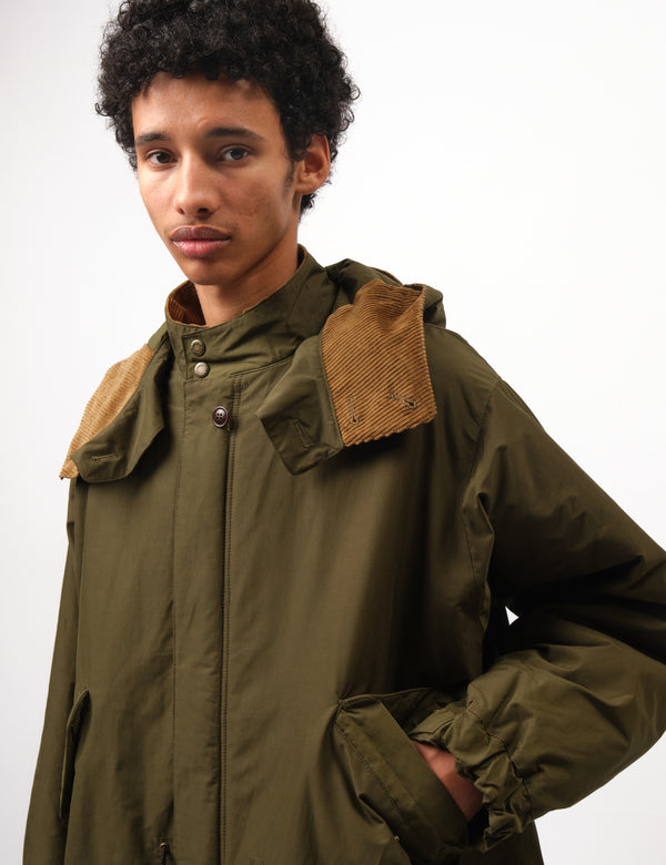 Barbour x Baracuta Mods Casual Parka - Olive Green