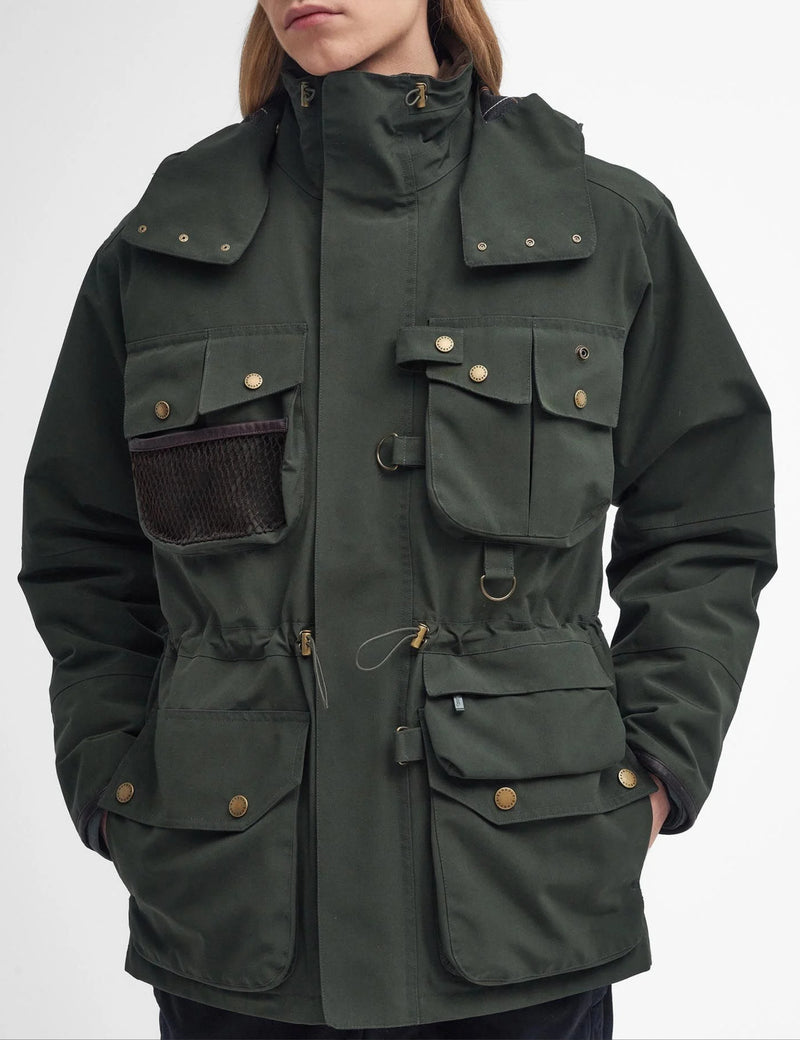 Barbour Heritage Dryfly Waterproof Jacket - Sage Green