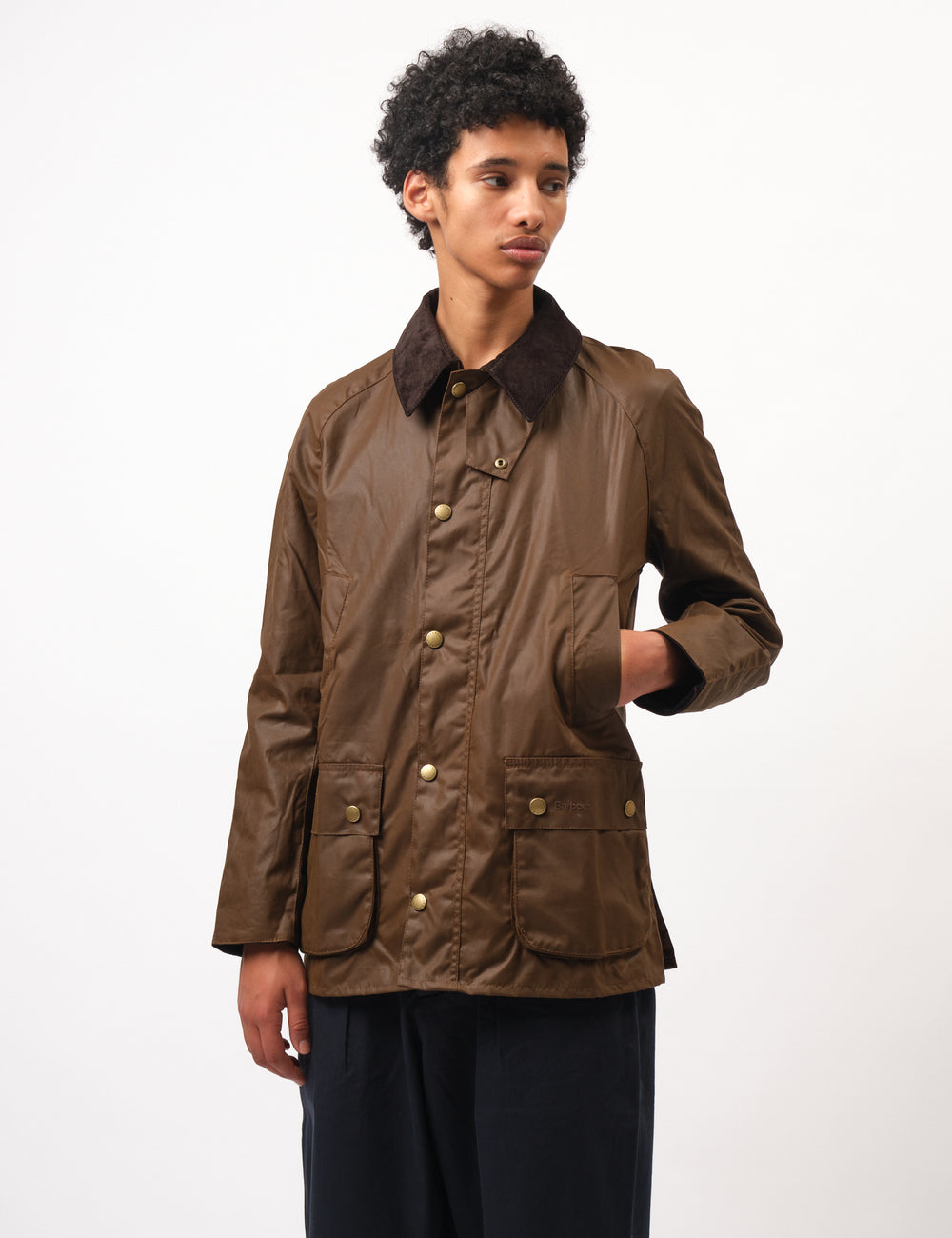 Barbour Ashby Wax Jacket Bark Brown I Urban Excess. URBAN EXCESS