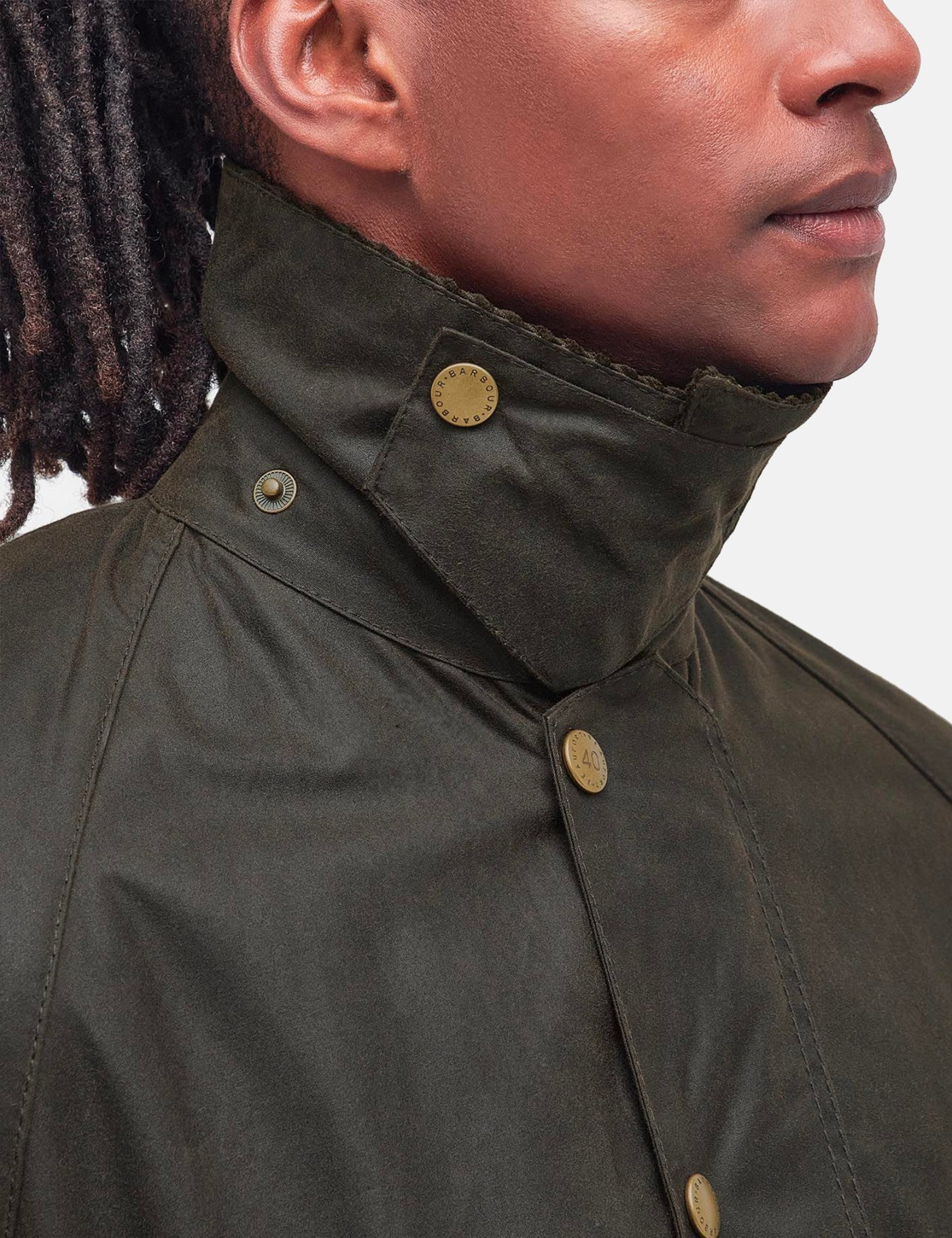 Barbour 40th Anniversary Beaufort Wax Jacket - Olive | URBAN EXCESS.