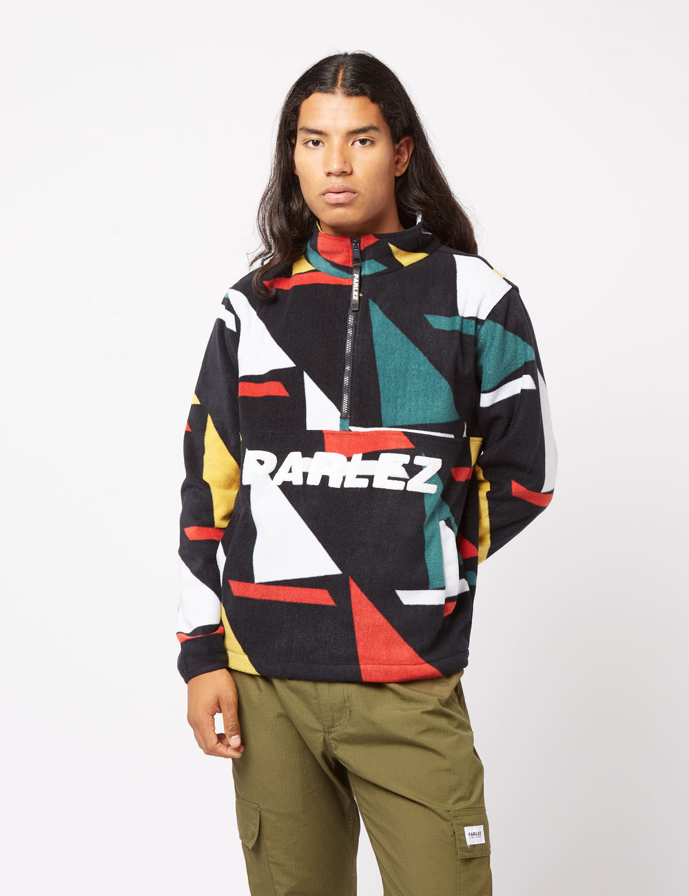 Parlez Lark – EXCESS Shirt Excess. I Green/Yellow/Red Fleece URBAN Over Pop - Urban