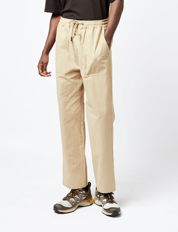 Parlez Surf Pants (Loose) - Sand Beige