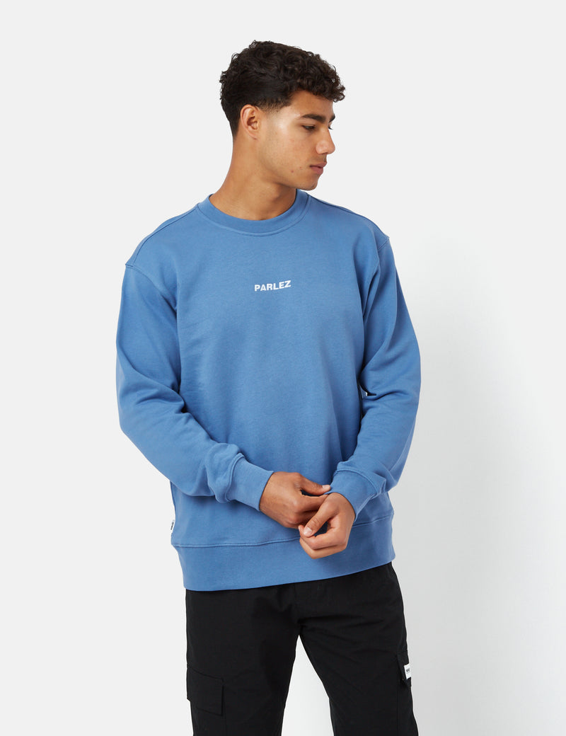 Parlez Ladsun Sweatshirt (Organic) - River Blue