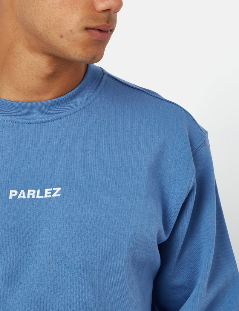 Parlez Ladsun Sweatshirt (Organic) - River Blue