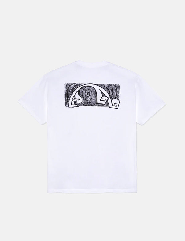 Polar Skate Co. Yoga Trippin' T-Shirt - White