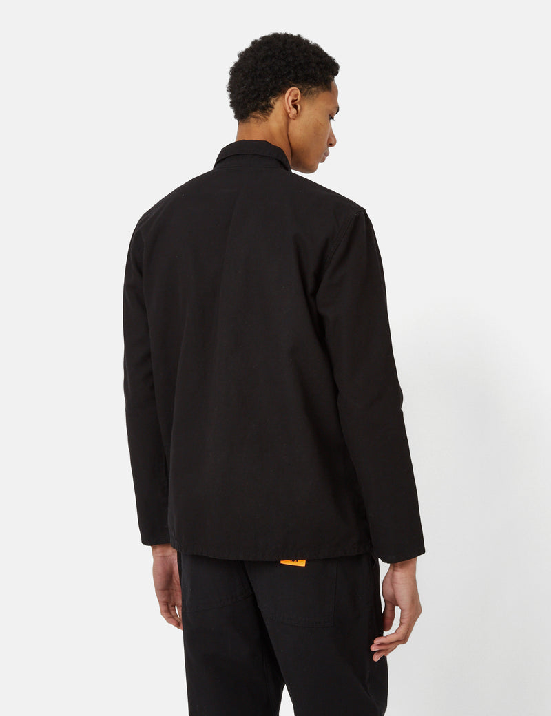 Service Works Canvas Coverall Jacket - Black