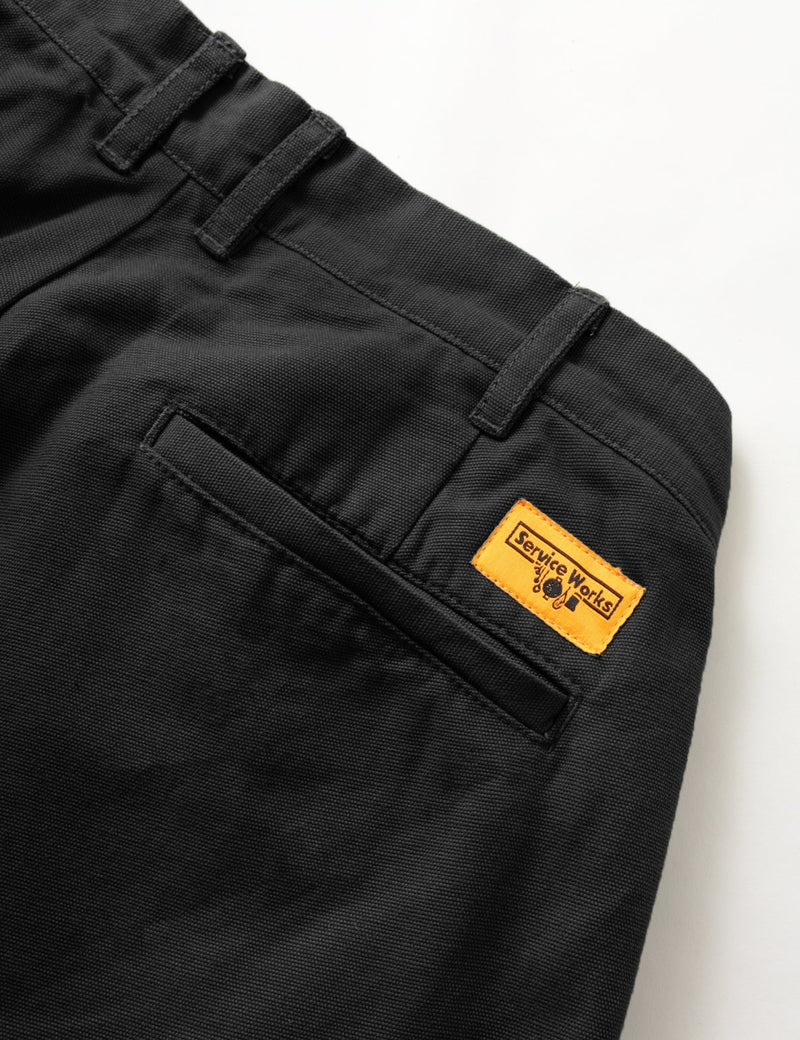 Service Works Canvas Part Timer Pant - Black