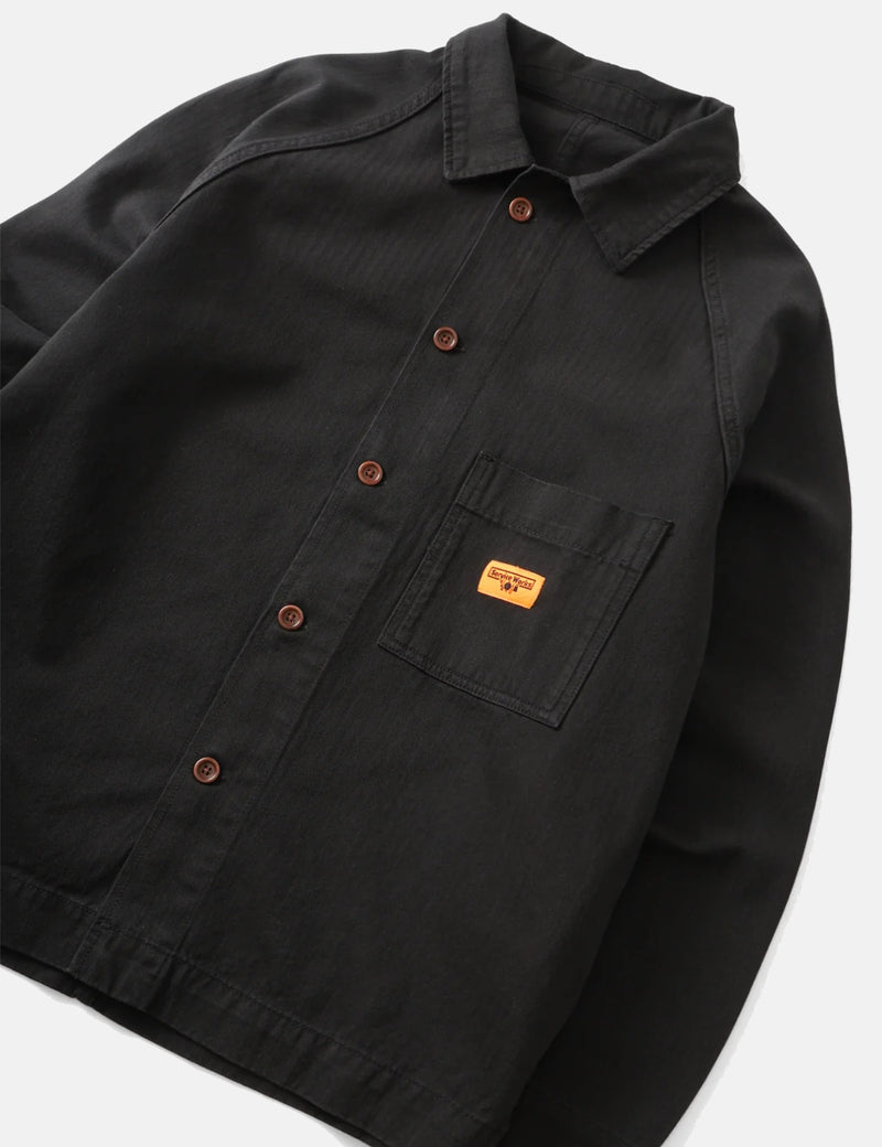 Service Works Herringbone FOH Jacket - Black