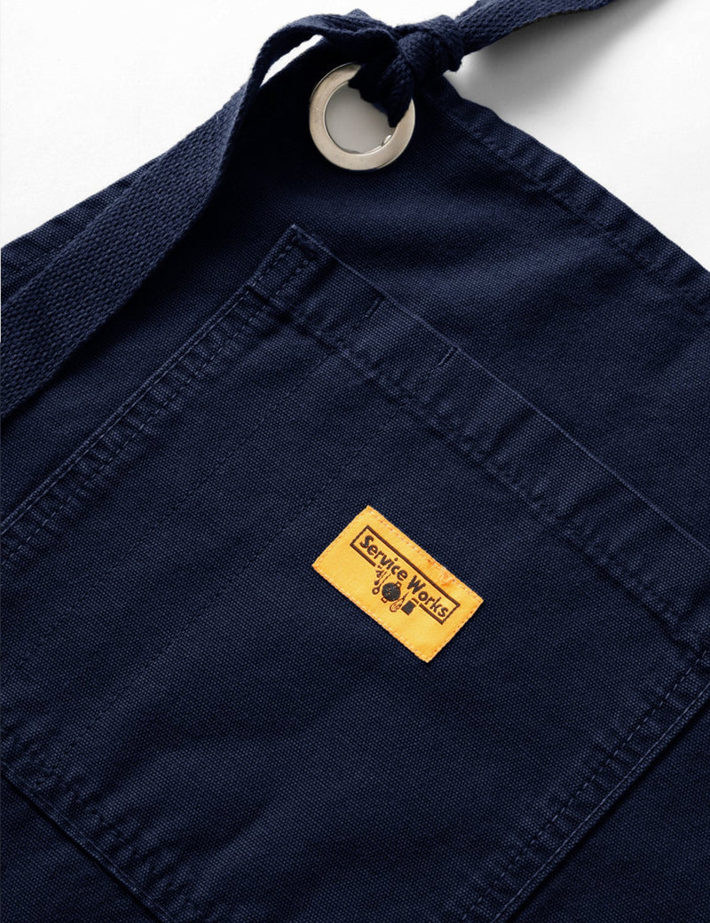 Service Works Canvas Apron - Navy Blue