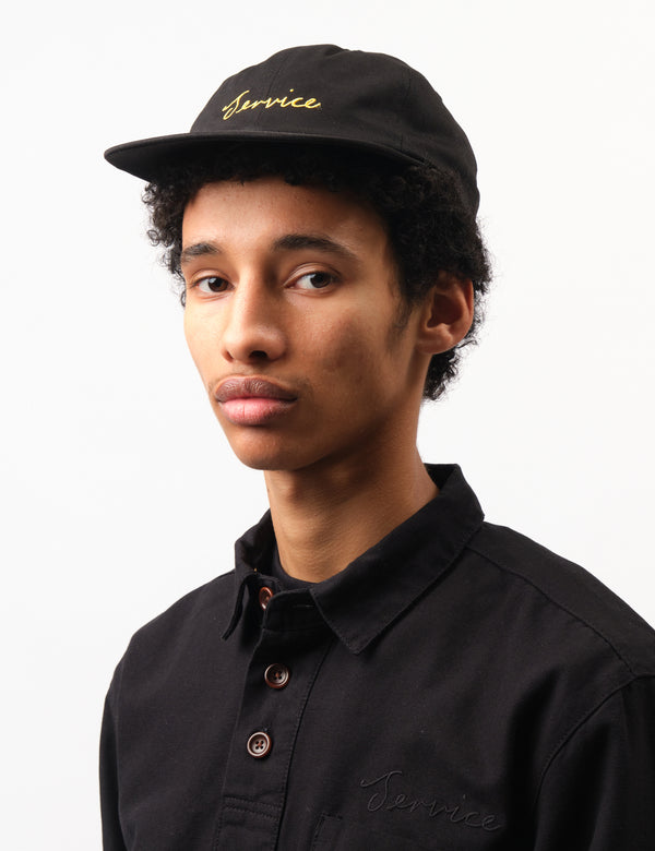 Service Works Script Cap - Black