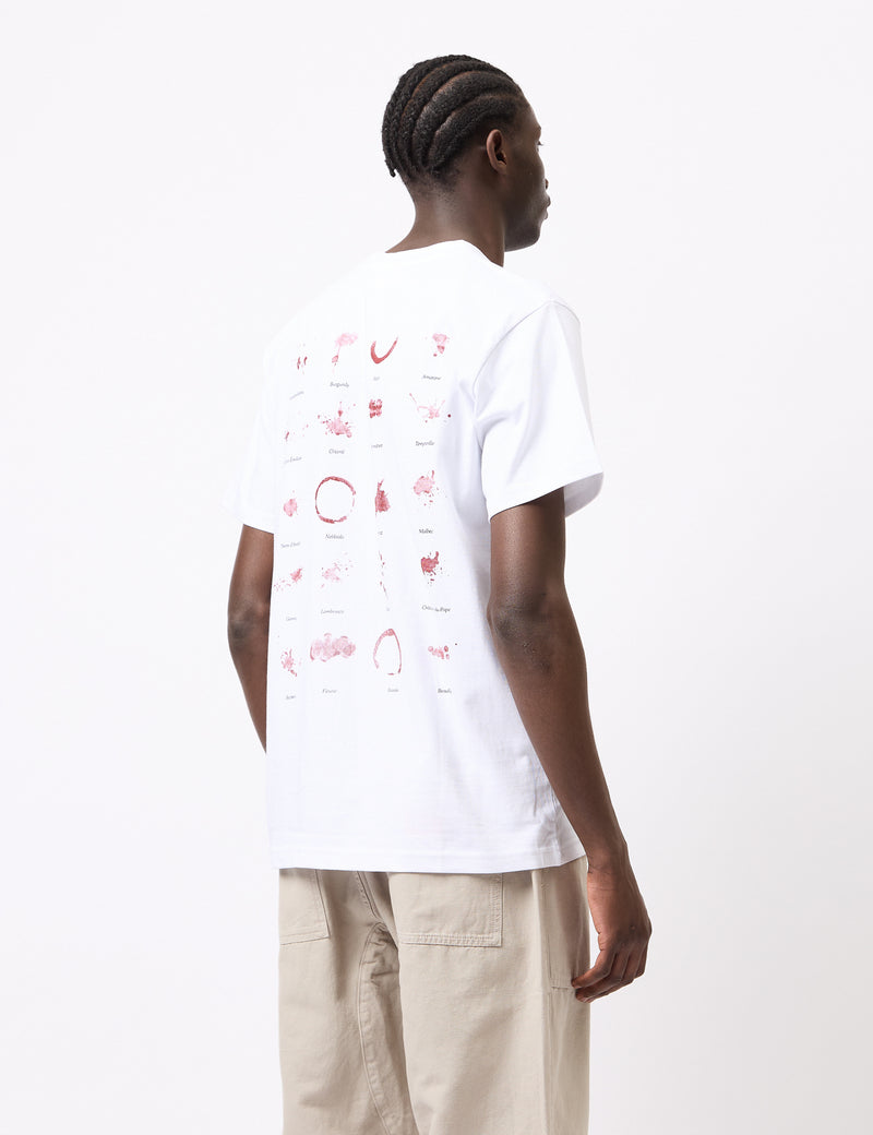 Service Works Wine Spill T-Shirt - White