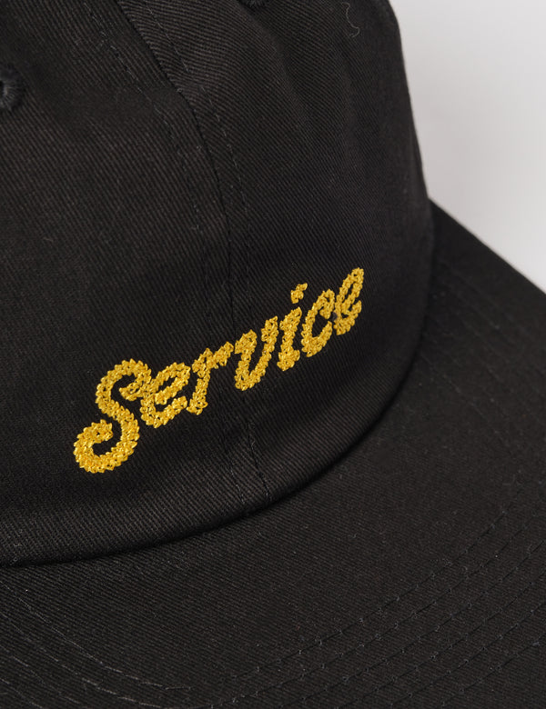 Service Works Chainstitch Cap - Black