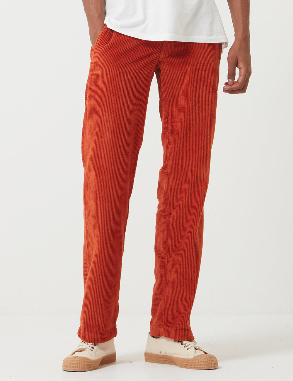 Red slim sales fit dickie pants