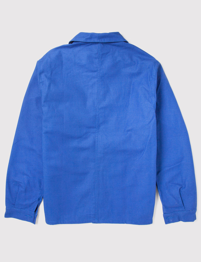 Shop Le Laboureur Cotton Work Jacket - Bugatti Blue | URBAN EXCESS.