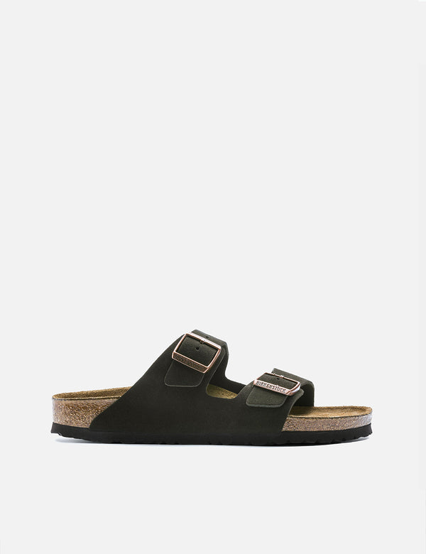 Birkenstock Arizona Wildleder Sandalen (Regular) - Mocha