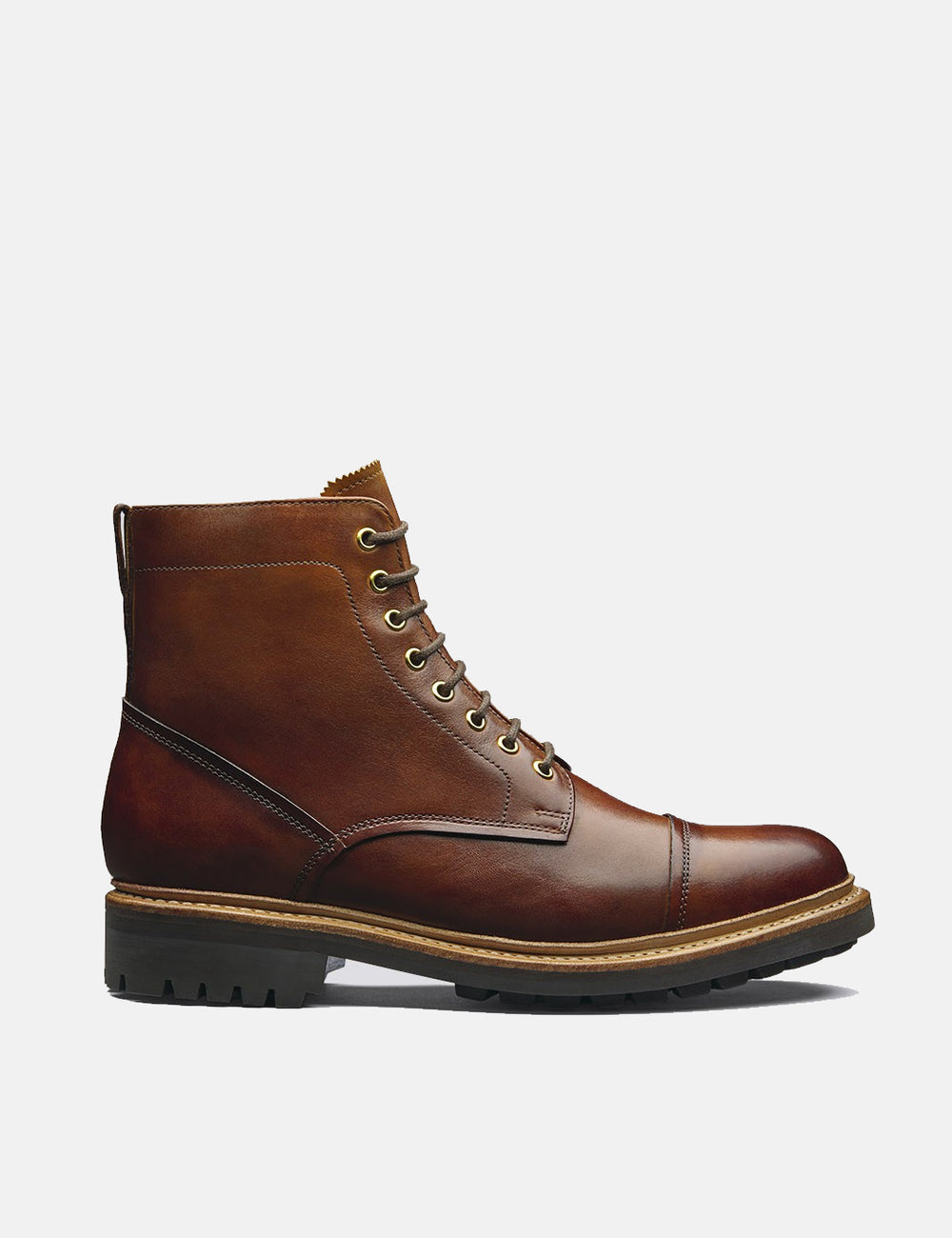 Grenson joseph commando 2025 sole toe cap boot