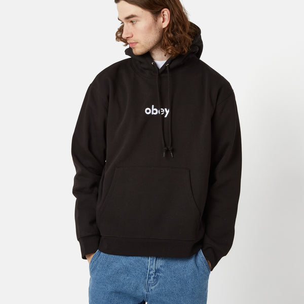 Obey cropped hoodie on sale