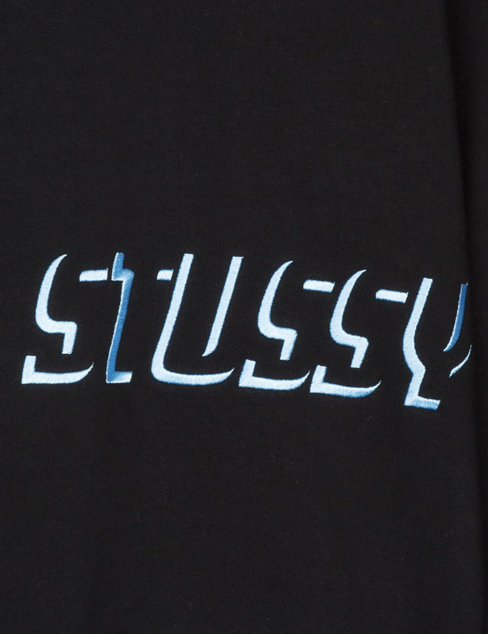 Stussy Shadow Applique Crew Sweatshirt - Black | URBAN EXCESS.