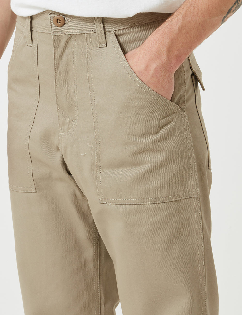 Stan Ray 4 Pocket Fatigue Pant (Loose Taper) - Khaki | URBAN EXCESS.