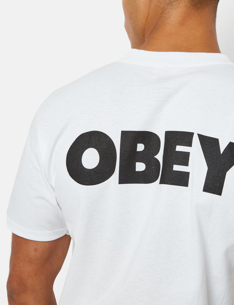 OBEY Bold T-Shirt - White