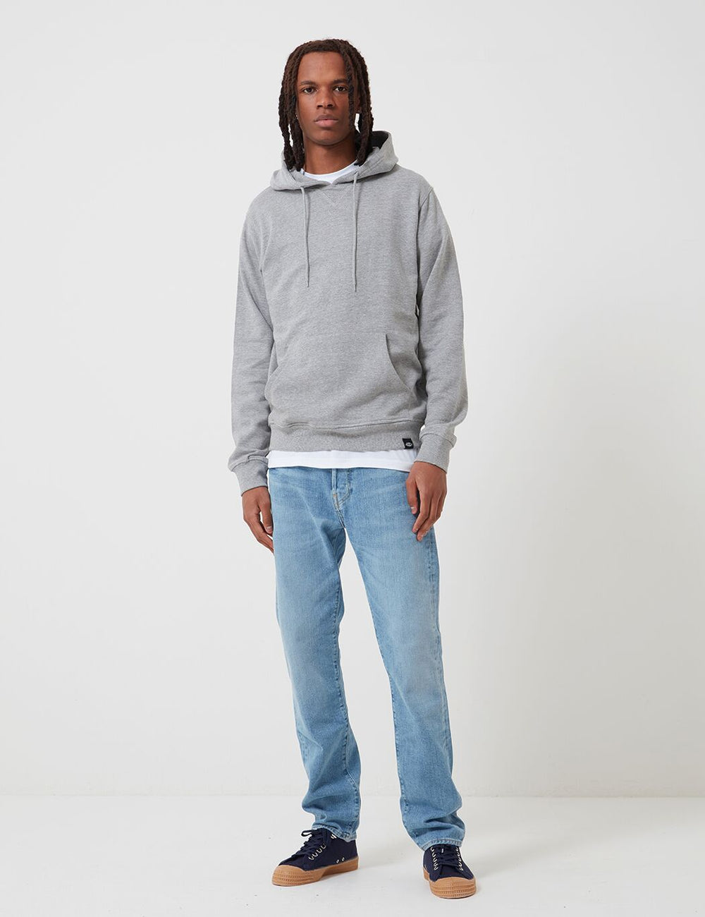 Dickies Philadelphia Hooded Sweatshirt - Grey Melange