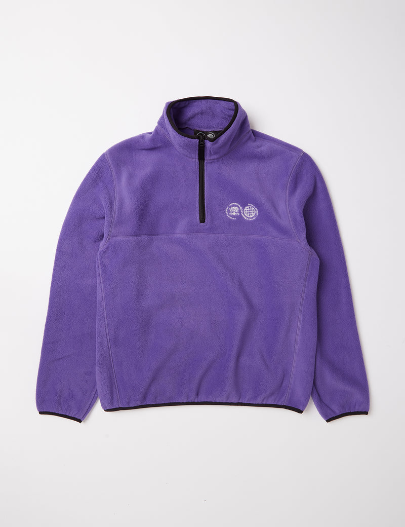 Carrier Goods Micro Fleece Pullover - Purple