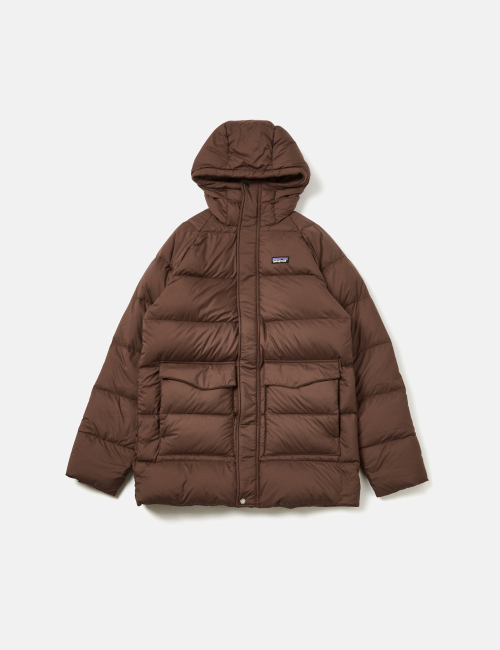 Patagonia hi loft hot sale down hoody dark ash