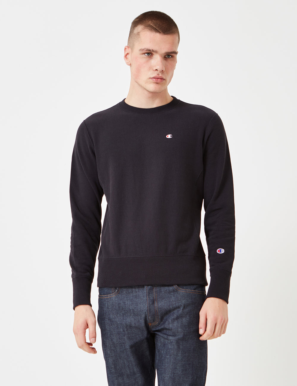 Champion sweater outlet v neck 2019