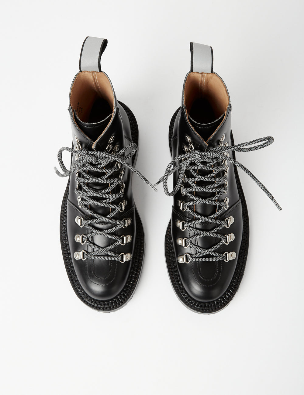 Grenson black on sale nanette hiker boots