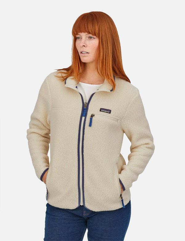 Patagonia Damen Retro Pile Jacke - Natur