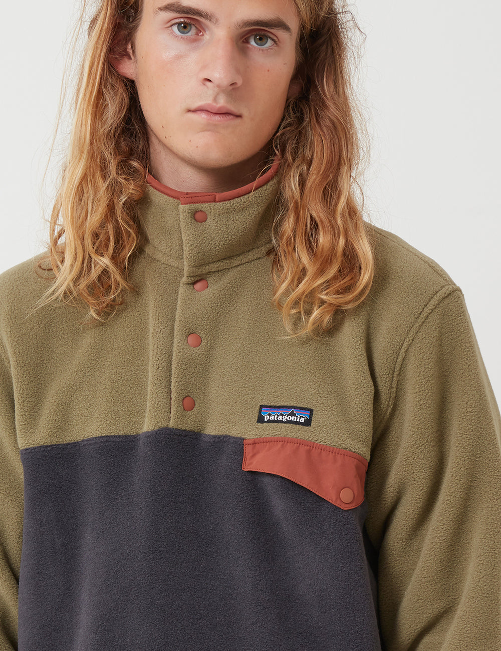 Patagonia synchilla hot sale sage khaki