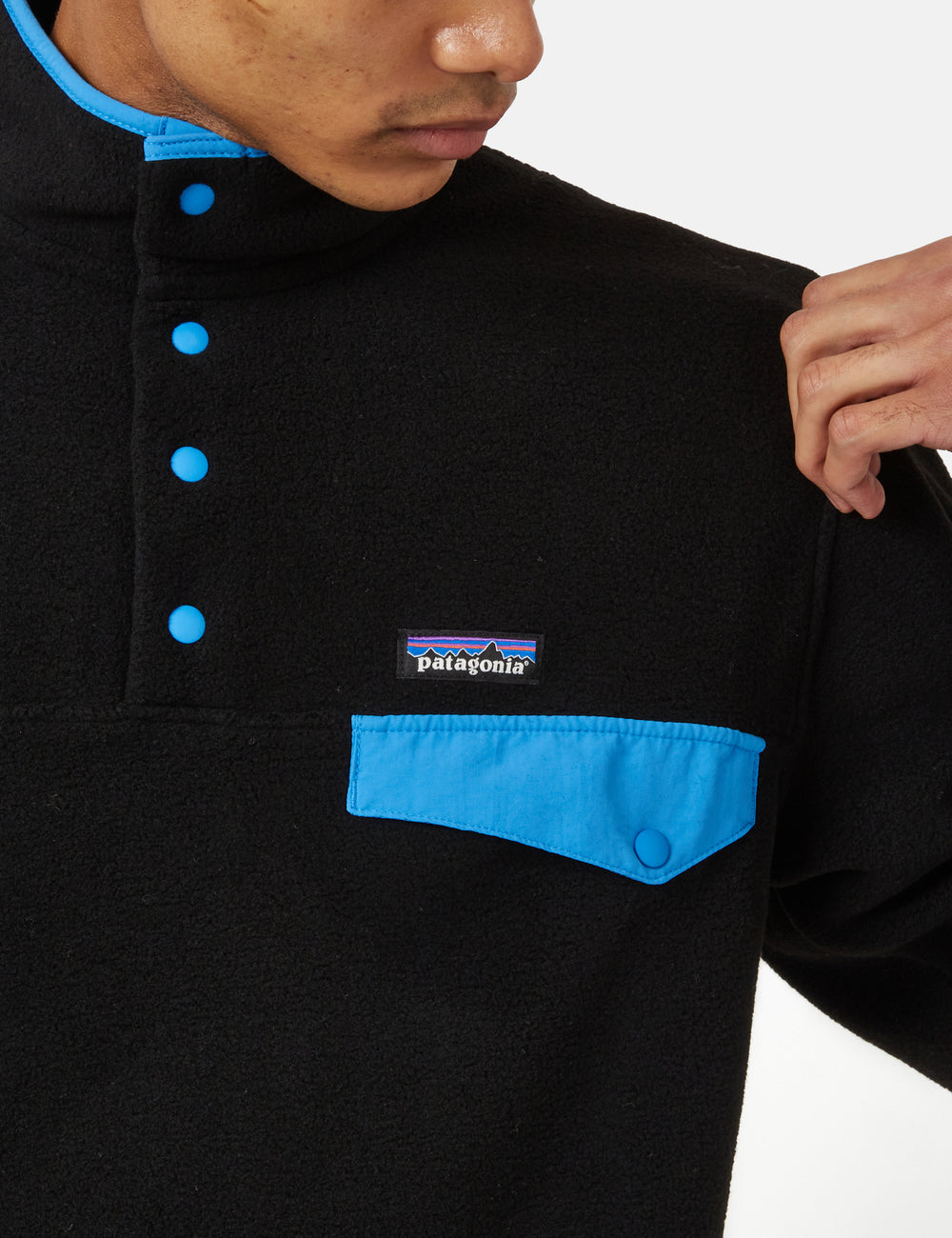 Patagonia LW Synchilla Snap-T Fleece - Belay Blue