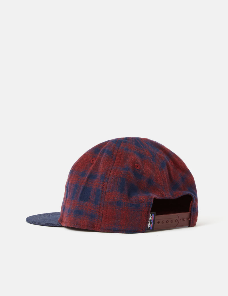 Patagonia Range Cap - Connected Lines: Sequoia Red