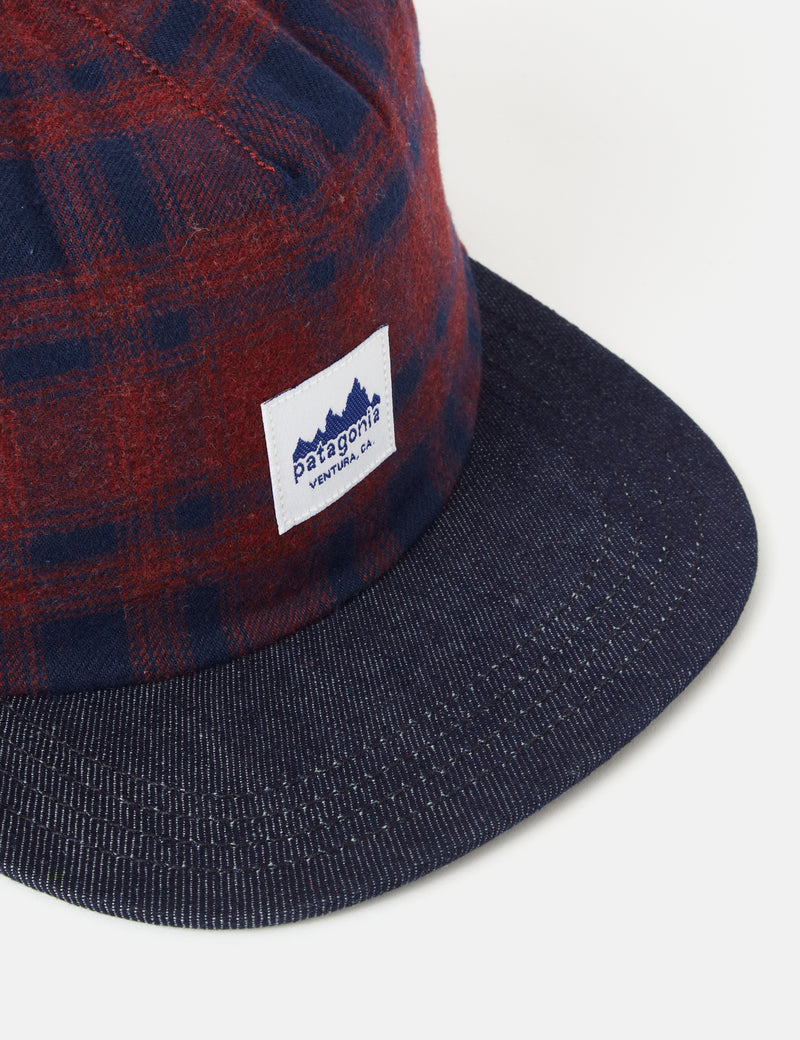 Patagonia Range Cap - Connected Lines: Sequoia Red