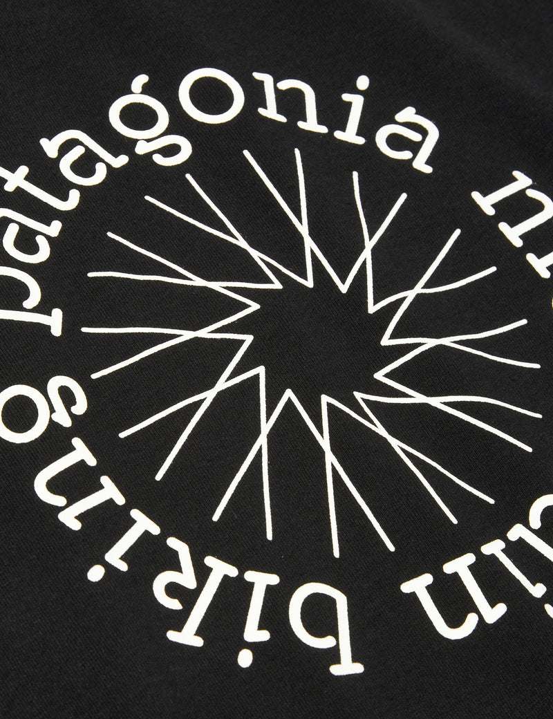 Patagonia Spoke Stencil Responsibili-Tee T-Shirt - Ink Black